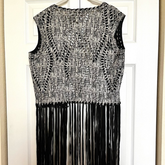 Alberto Makali NWT fringe vest - Picture 3 of 3
